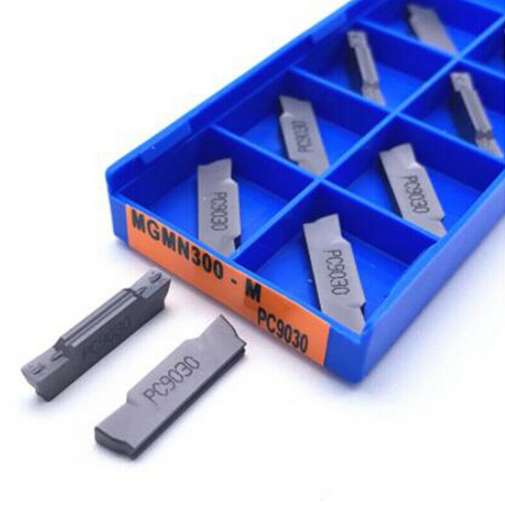 10 Inserti In Metallo Duro MGMN300-M - Per Fresatura E Tornio, Larghezza 3mm, Rivestimento PVD - Foto 13