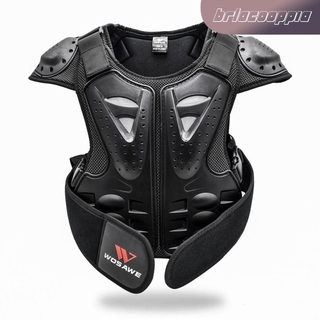 Brlacooppia Colete Protetor De Coluna De Volta Para Crianças Na Bicicleta Da Sujeira / Motocross