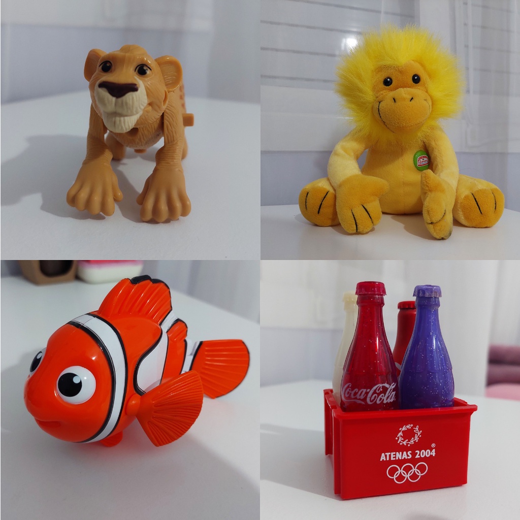 Brindes Antigos - Mc Donald's, Coca-Cola, Guaraná