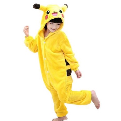 Fantasia Pokémon Pikachu Adulto Infantil Halloween Carnaval - Escorrega o  Preço