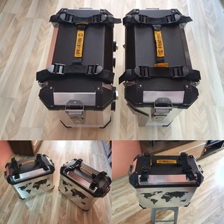 Caixa Lateral De Alumínio Universal Com Alça De Pannier Para BMW R 1200 GS Adventure R1250GS LC ADV F800GS F700GS F650GS