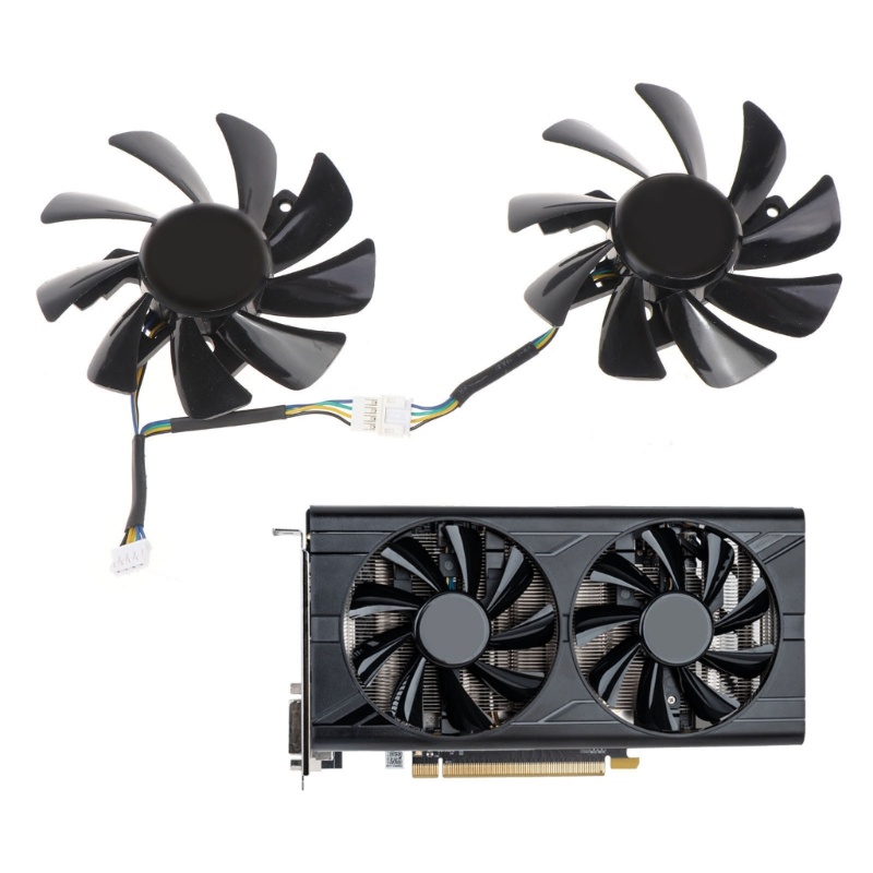 Para Safira RX 580 2048SP 85mm T129215SU 4Pin VGA Ventilador De Placa Gráfica De Resfriamento