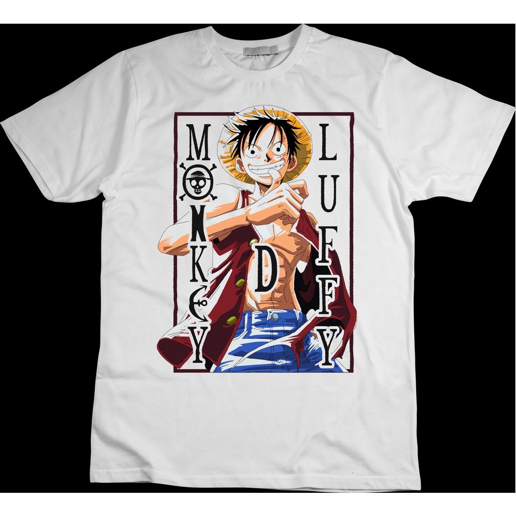 Camiseta Luffy Bandeira Pirata