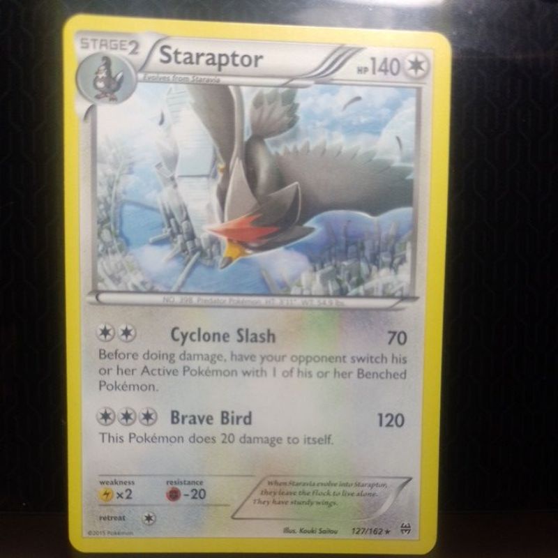 Staraptor (carta rara do tipo Voador) - Pokémon TCG Cards