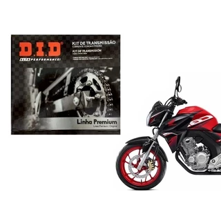 Kit Relacao Transmissao Corrente Com Retentor Coroa Pinhao Did Cb 250f Twister Nova De 2016 Ate 2021