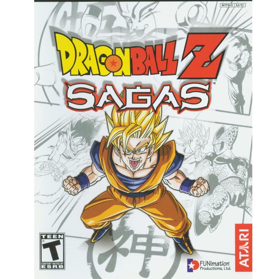 Dragon Ball Z Sagas Ps2 Original Usado