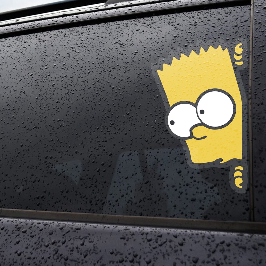 Adesivo Bart Simpson Grande Para Carro, Moto, Parede, Casa, Caderno em  Promoção na Americanas