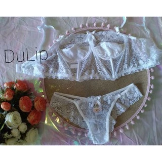 Conjunto lingerie renda luxo calcinha soutien