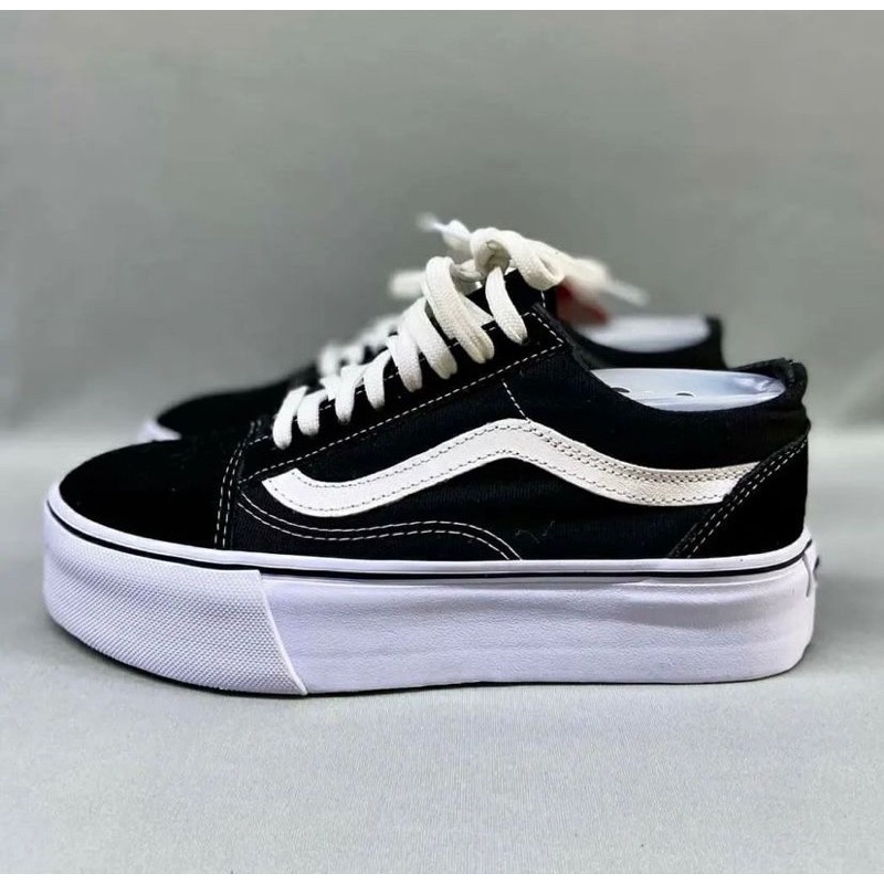 Vans plataforma hot sale alta