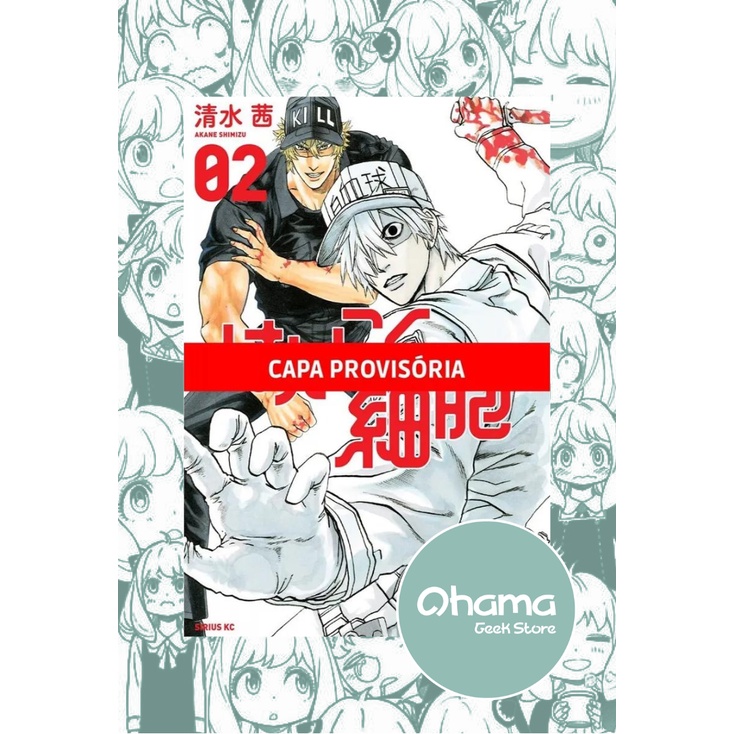 Mangá Cells At Work - Volume 2 (Panini, lacrado) - Geek Point