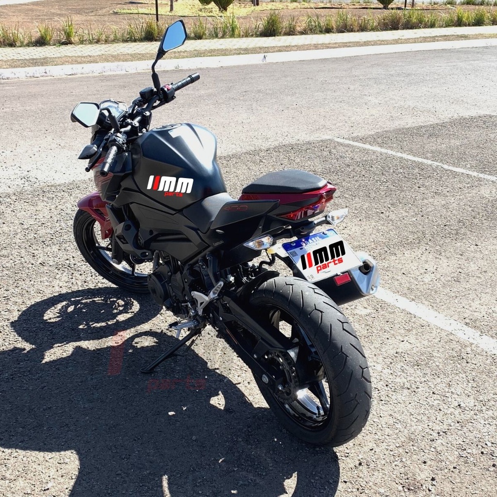 Eliminador de Rabeta Ninja 400 Z400 Fixo + Protetor de Radiador