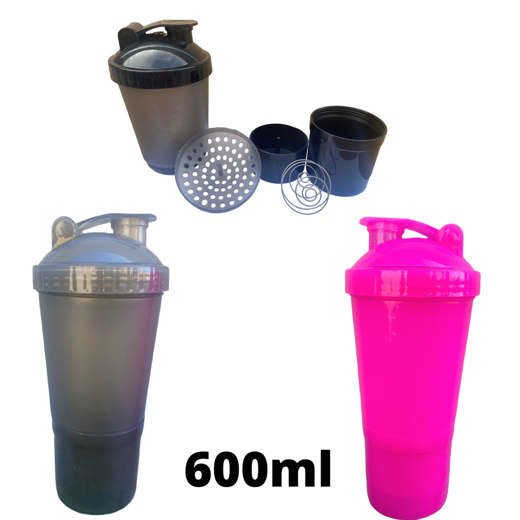 Coqueteleira Shakeira Garrafa Academia Whey Crossfit Fitness Frutas ...