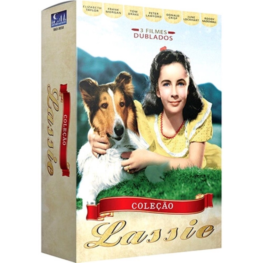 Lassie Coleção 2 Dvd 3 Filmes Novo Original Lacrado Shopee Brasil