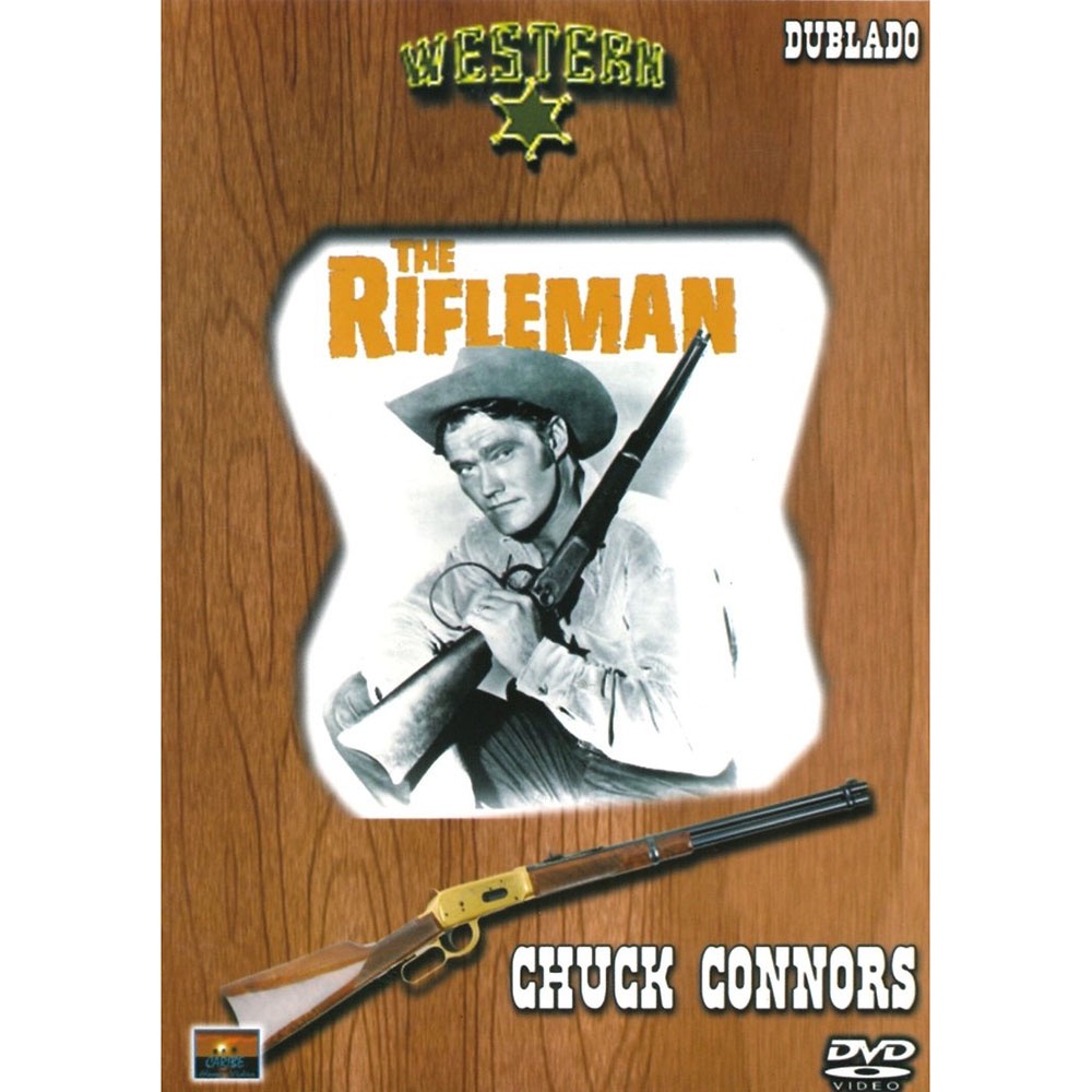 DVD The Rifleman Chuck Connors | Shopee Brasil
