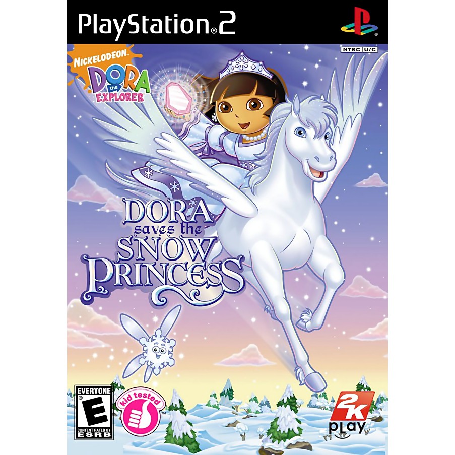 Dora the Explorer Dora Saves the Snow Princess jogo playstation ps2 + fini