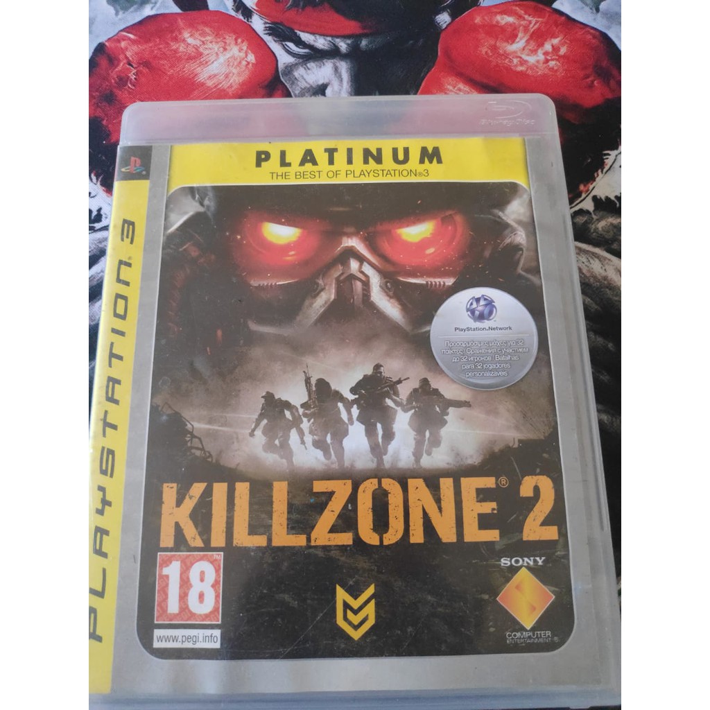 Jogo Killzone 2 Platinum - Ps3 Mídia Física Usado