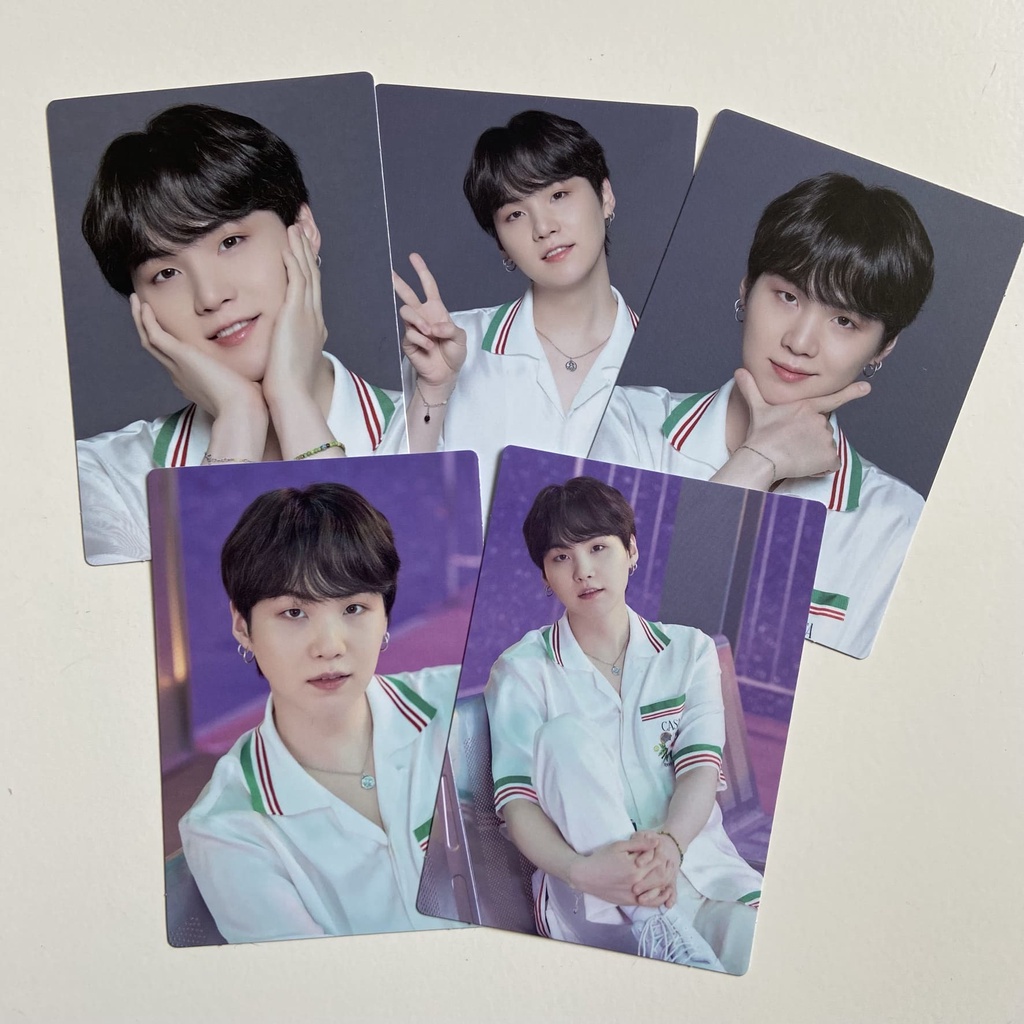 Mini Photocards Muster Sowoozoo - YOONGI BTS | Shopee Brasil
