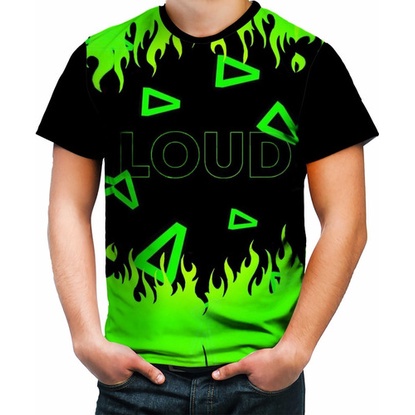 C1 Camiseta Camisa Loud Time Free Fare Jogo Celular