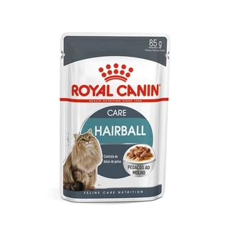 Ração Úmida Royal Canin Gatos Sache Hairball Care Wet 85G