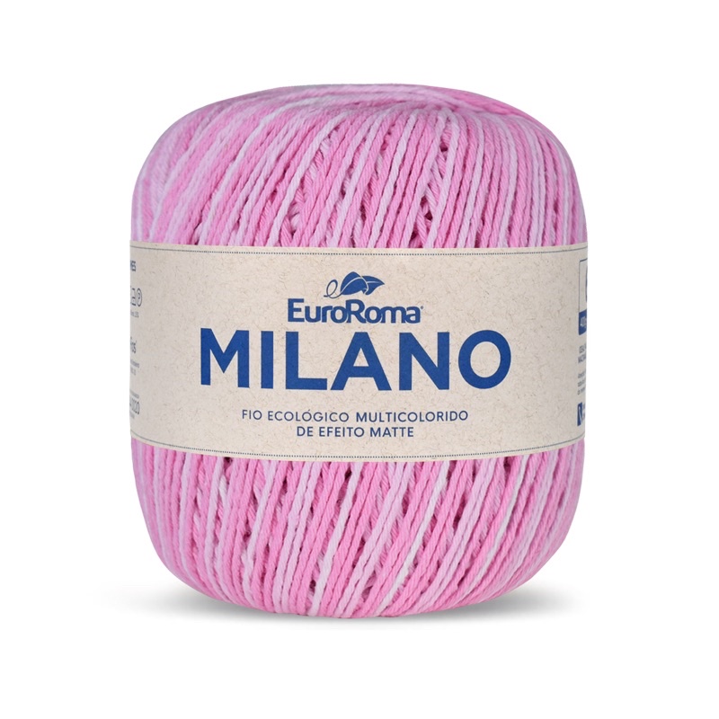 Barbante Milano Multicolor 400g Fio 6 Várias Cores Promoção
