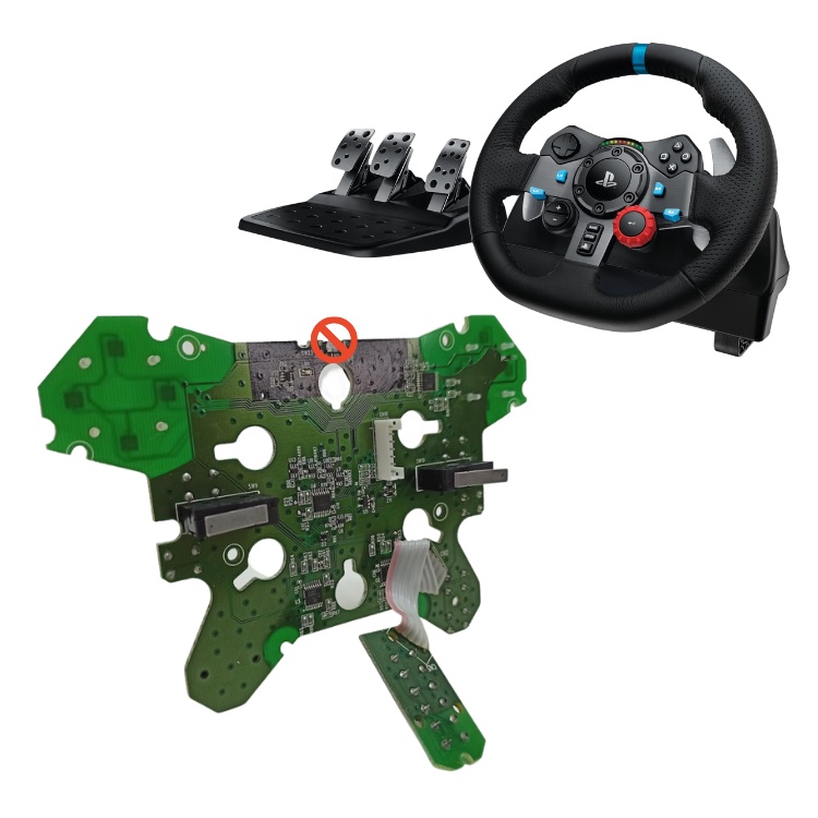 Aro Sem Placa Volante Logitech G923 - M7Help