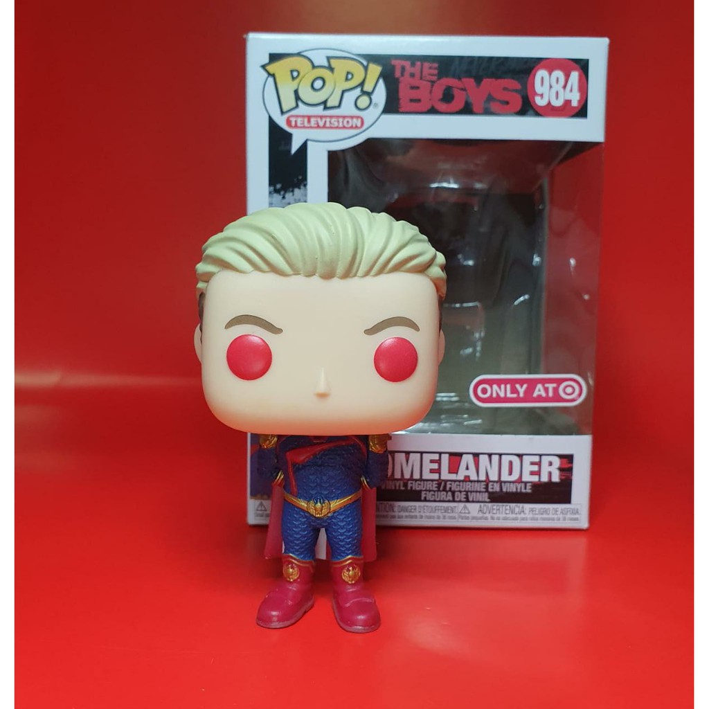 Funko pop Homelander 984 red eyes The boys ( SELO TARGET EXCLUSIVE ) Laser eyes