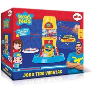 Jogo Do Lucas Luccas Neto Tira Varetas Elka Brinquedos