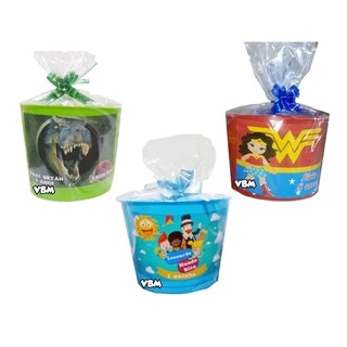 40 Un Lembrancinha Balde De Pipoca 1,5 Lt Personalizado
