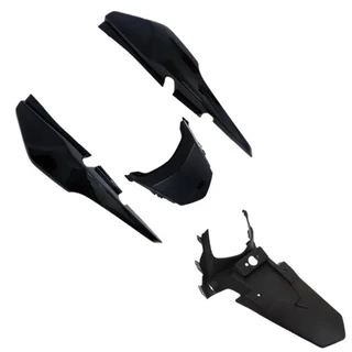 Rabeta + Paralama Traseiro Fan Start 125 150 160 2014 a 2021 Titan 150 2014 2015 Preto (SEM ADESIVOS) em Oferta na Shopee