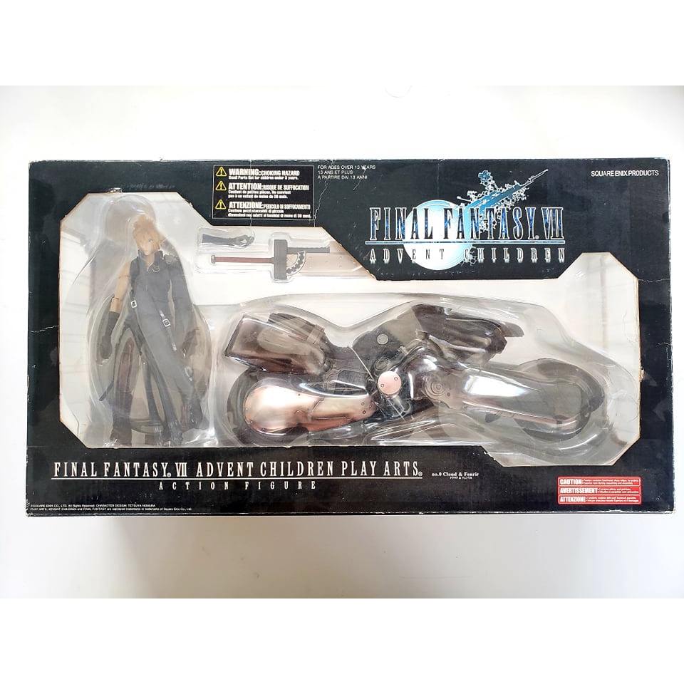 Figurine PLAY ARTS Final Fantasy VII Advent Children - MegaHouse, Neuve (réf. ENX31906)