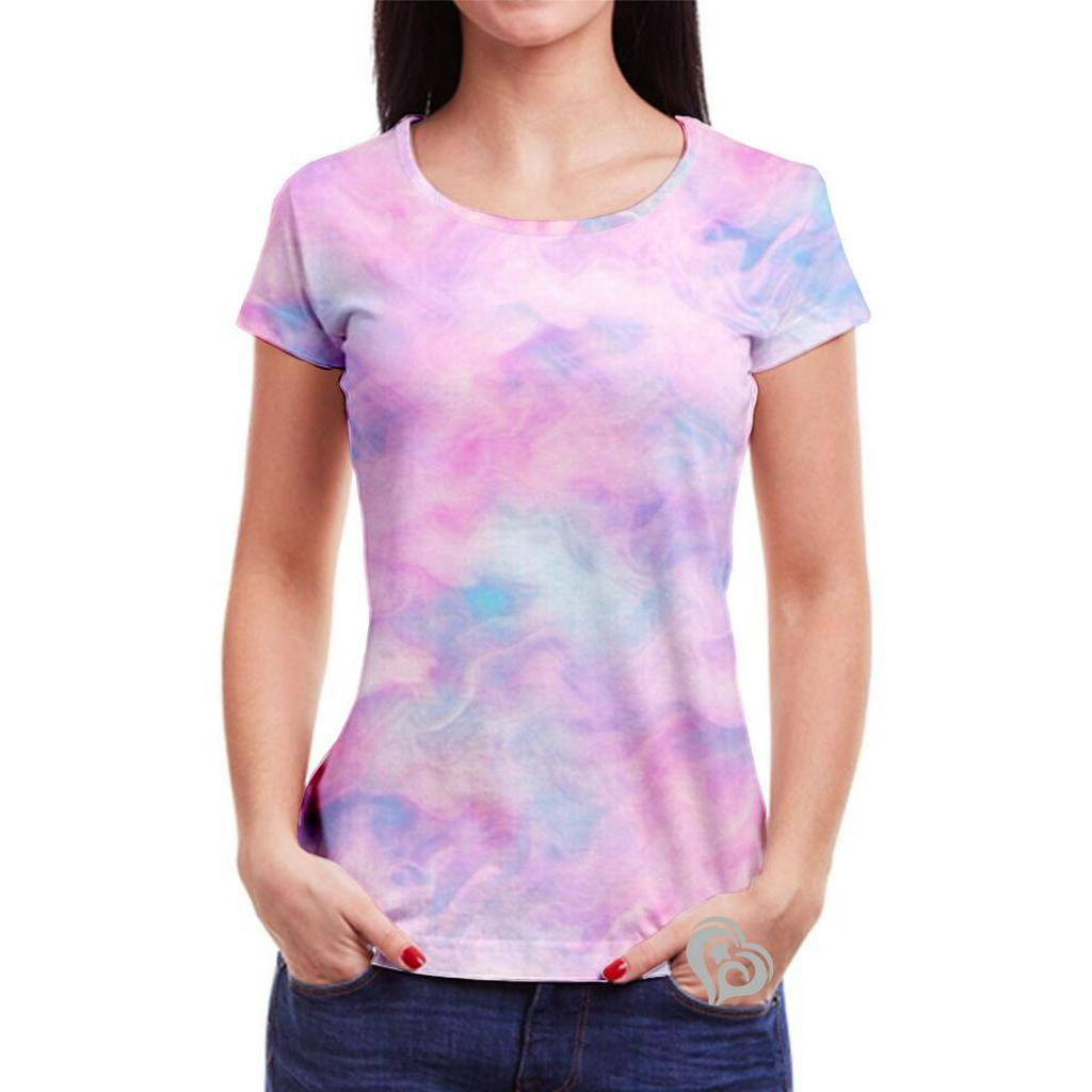 Blusinha Baby Look Tie Dye  Blusa Feminina Tie-Dye-Brasil Usado