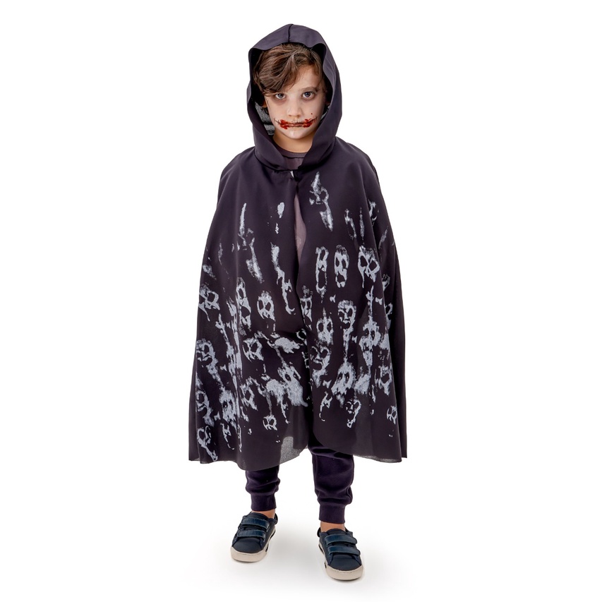 Fantasia Infantil Halloween Capa Vampiro Fantasmas Unissex | Shopee Brasil