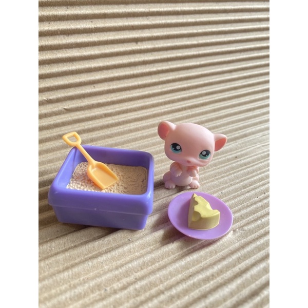 Littlest Pet Shop LPS animais de fazenda Coelho, Cavalo, Rato, Porco e ...