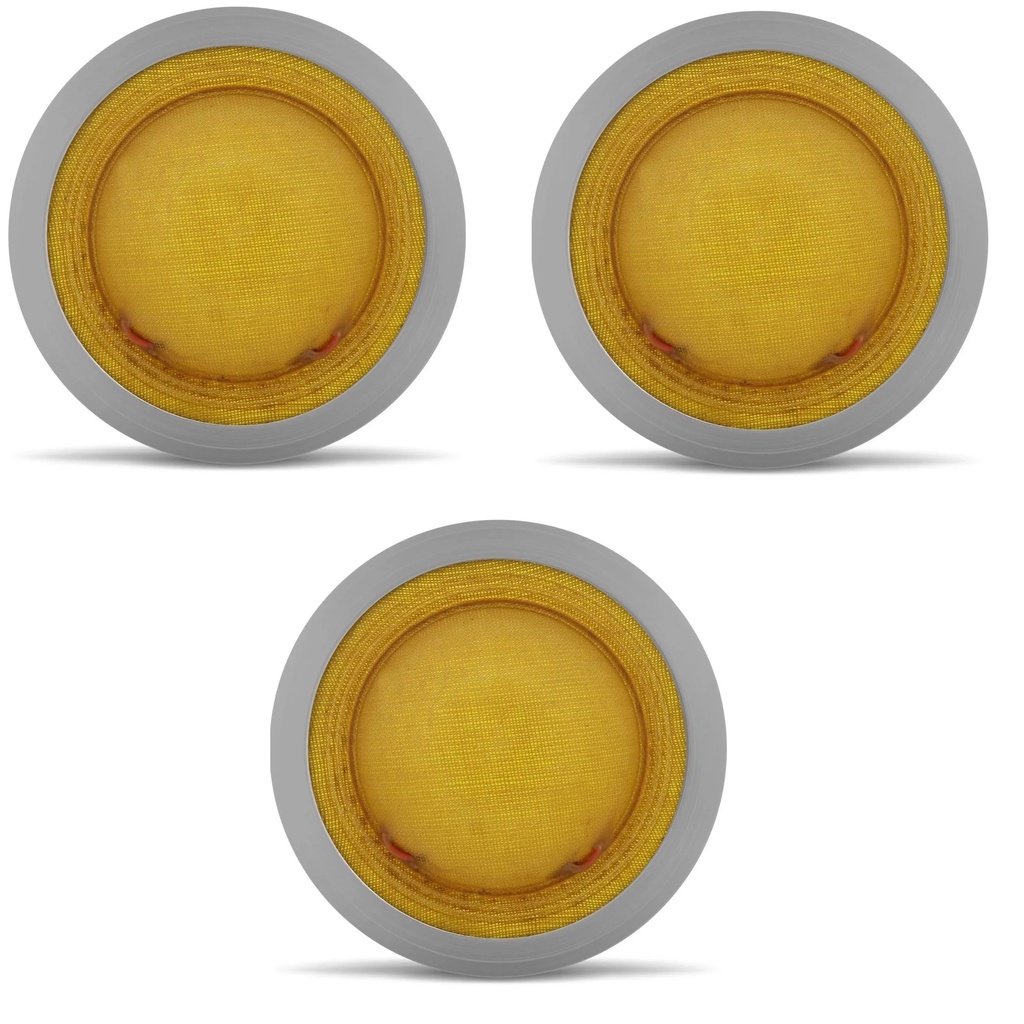 Kit 3 Reparo Musicall Para Driver Corneta D250 Modelo Antigo 100w 8 Ohms D 250 Promoção 