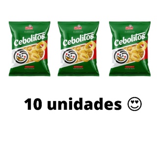 Cheetos, cebolitos, fandangos sortido kit com 10