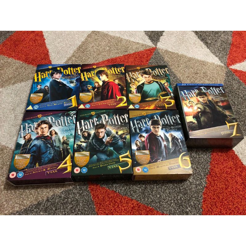  Blu-ray Harry Potter: Coleção Completa [ Anos 1 - 7