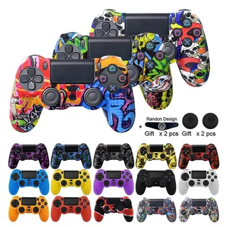 Capa De Borracha De Silicone Flexível Em Gel Para SONY Playstation 4 PS4 Proteção Do Controlador PS4 Pro Slim Gamepad