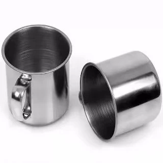 mini copo de metal para viagem copo portátil caneca de café