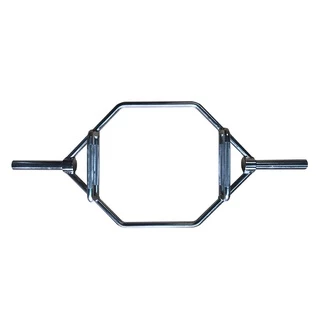 Barra Hexagonal Cromada Olímpica Wellness - WK029 em Oferta na Shopee