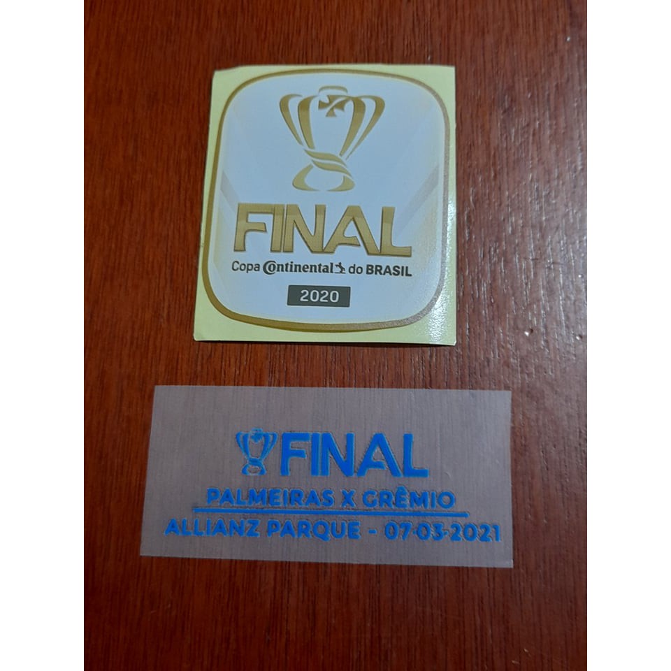 Patch Oficial Final Copa do Brasil 2020 + Match Day - Jogo Ida - Brechó do  Futebol