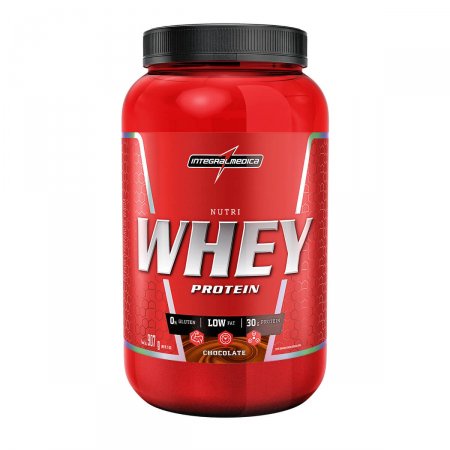 Nutri Whey Protein Integral Medica Pote Chocolate 907g