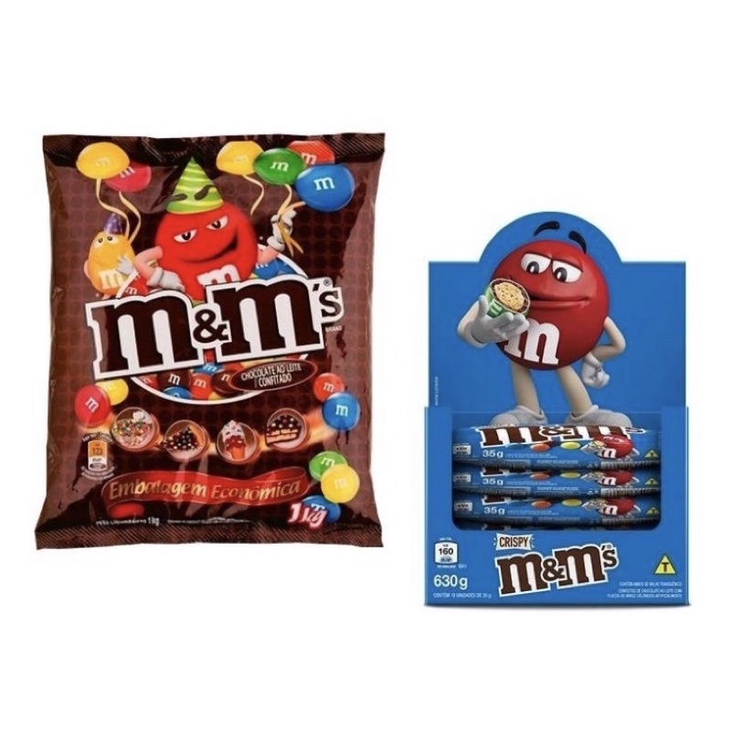 M&M'S Chocolate Ao Leite 1Kg : : Alimentos e Bebidas