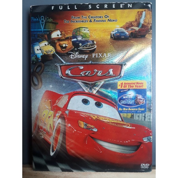 Dvd Cars Carros Importado Original Disney Pixar Com luva