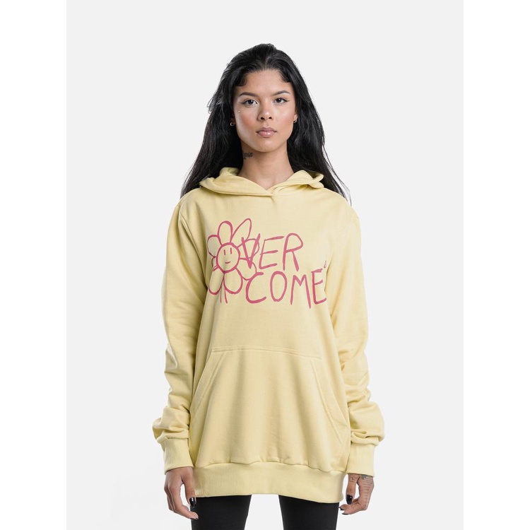 Moletom overcome hot sale amarelo