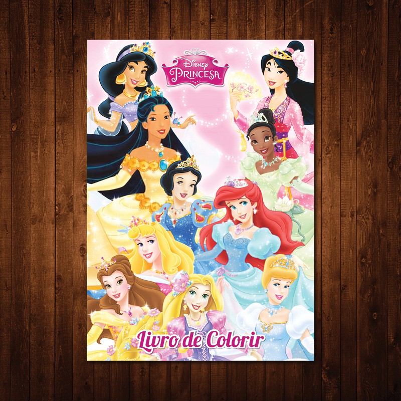 Princesas Livro para Pintar