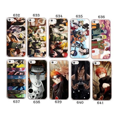 Capinha para celular iPhone 12 Mini Naruto - Nuvens Akatsuki - Gocase