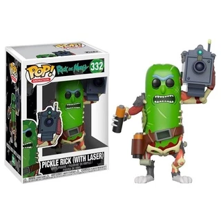 Funko Pop Animation Rick And Morty - Pickle Rick With Laser 332 Novo Original