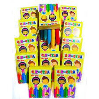 KIT C/ 30 CX GIZ DE CERA MINI C/ 05 CORES 11gr
