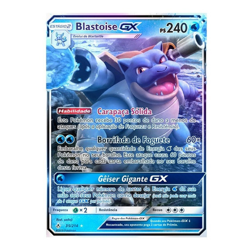 Carta Pokemon Lapras Gx Ultra Raro Original Pt + 50 cartas