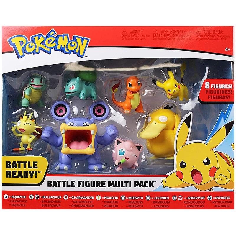 Brinquedos Variantes Pokemon Ball, Modelo Pikachu, Jenny Turtle, Monstros  de Bolso, Brinquedo Action Figure, Presente de Natal e Halloween